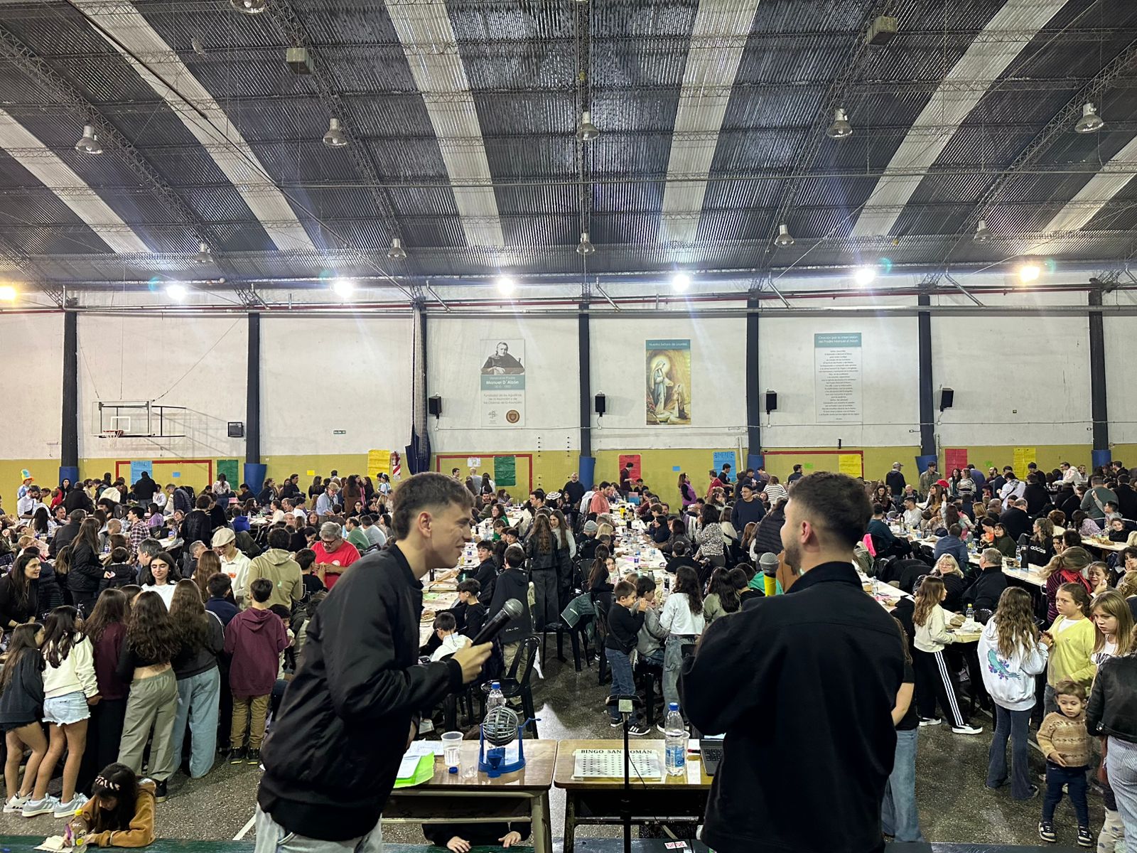 Público participando